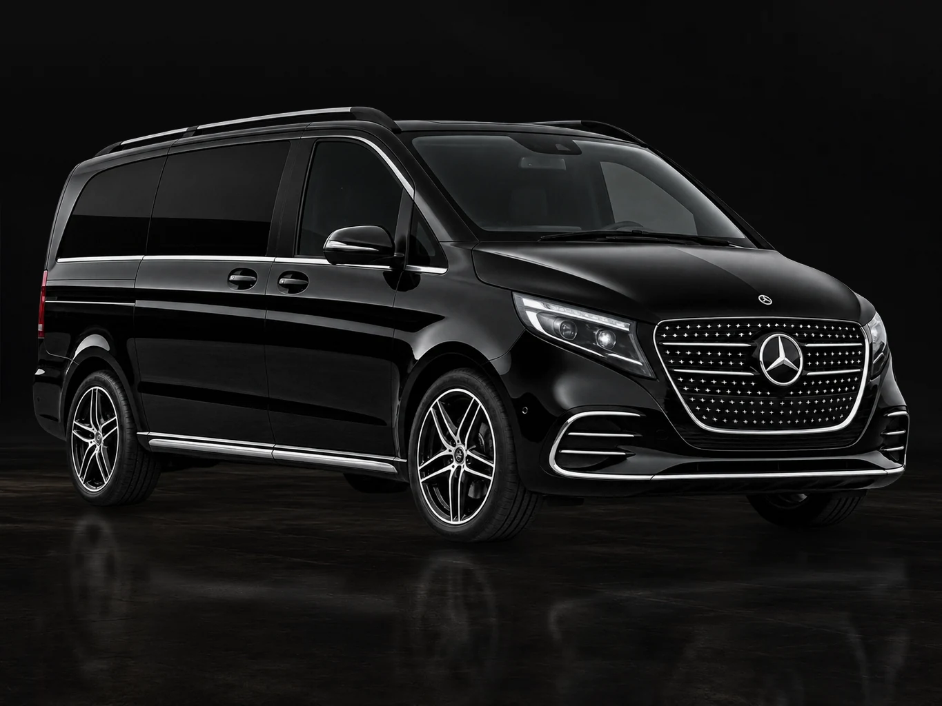 Mercedes-Benz V-Class for private chauffeur service